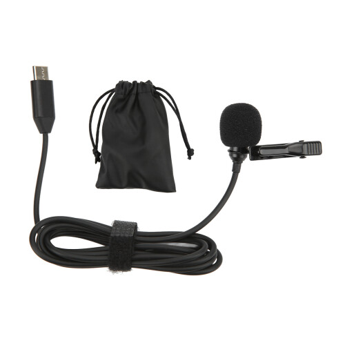 Type C Lavalier Microphone for Insta360 ONE X2 - Omnidirectional, Noise Cancelling 1