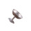 Functional Nonrust Steel Footed Serving Cup Heat-silver S 1