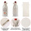 5PCS Wine Bottle Protector Shockproof Reusable Wine Bag Bottle 2
