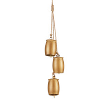 Elegante metalen kerstbelhanger voor binnen en buiten-E