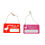 Plastomer Security Sign with Humorous Gooses Warning Guard-Red 2