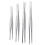 4 Pezzi Pinzette in Inox Lunghe Dritte ( ) 1