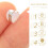 100 Pezzi Fondine Per In Silicone Con Bloccaggio A Cuore 9