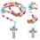 Collana Con Pendente A In Acciaio Con 7