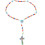 Collana Con Pendente A In Acciaio Con 4