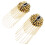 2 Pezzi Frange Punk Con Rivetti Per Spalline E Braccio 1
