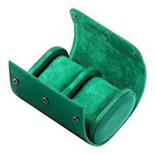 2 Szt. Vintage Etui Zegarek Sztucznej Skóry Do Podróży