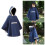 Crianças Capa De Chuva Poncho Impermeável Com Capuz S 8