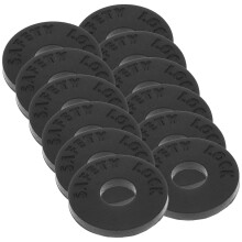 12 Unidades Para Alça De Guitarra Silicone Anti Derrapagem