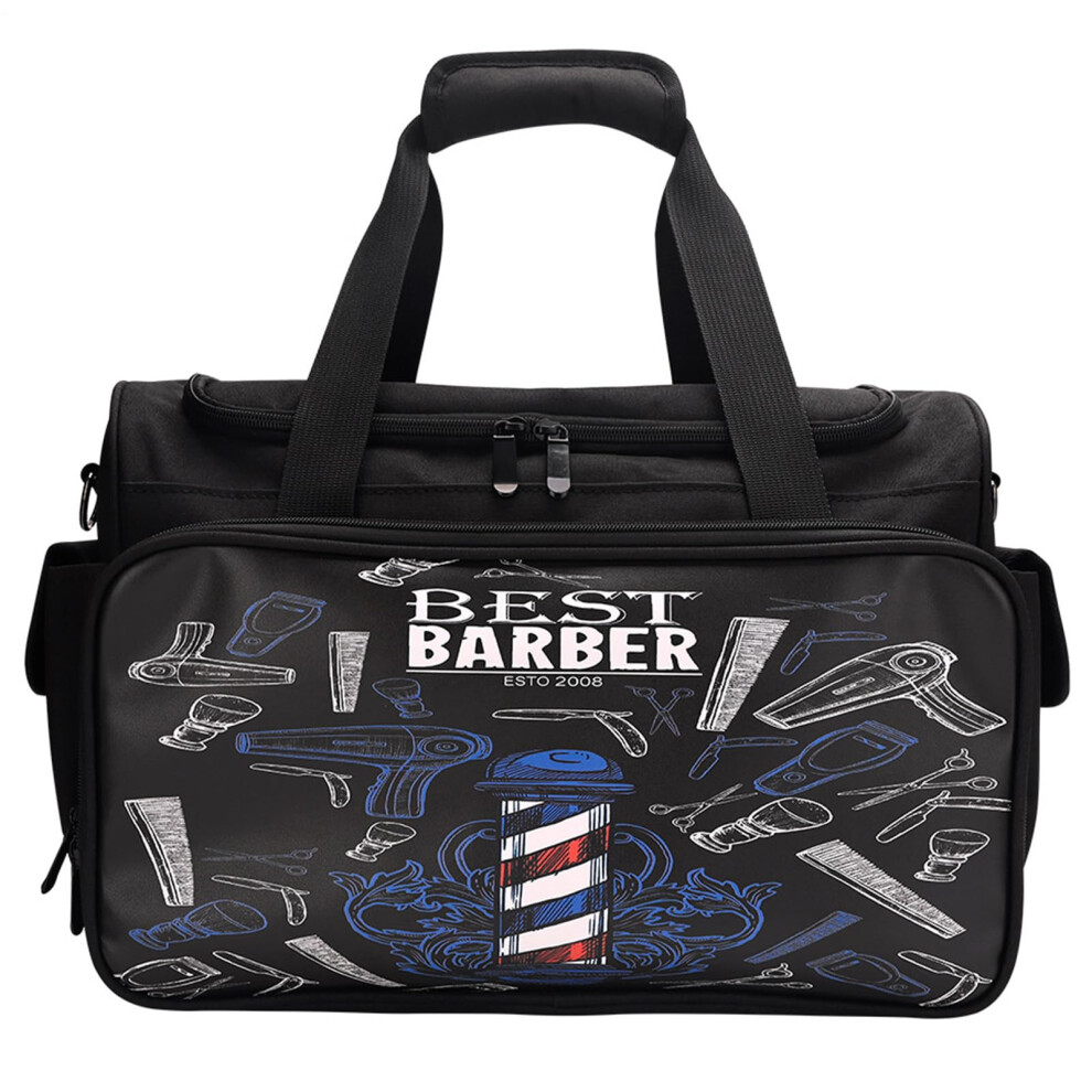 Hairdressing Tools Bag Multi Function Barber Toolkit Portable Salon Shoulder Organizer Large Capacity Lipstick Eyeshadow
