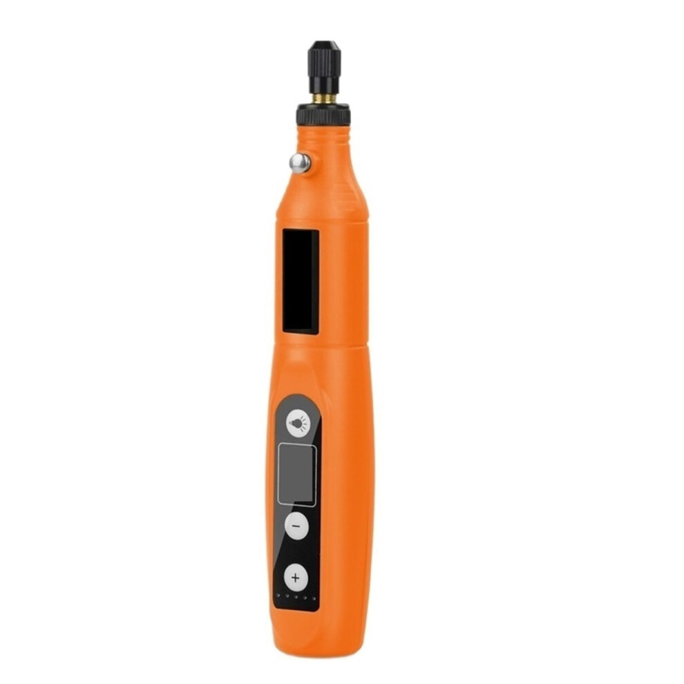 Engraving Tool Mini Cordless Rotary Tool For Sanding Polishing Drilling Etching Diy Orange Model 1 9084446729849