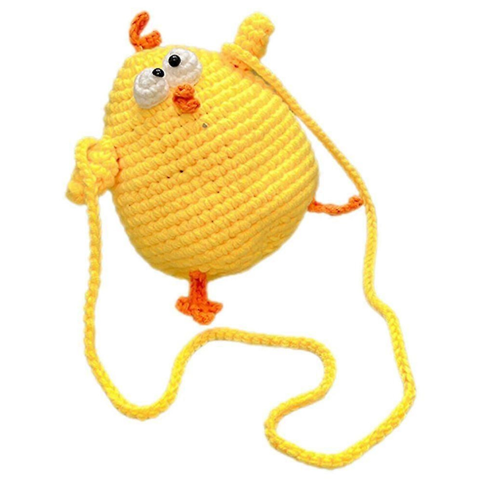Children's Coin Purse, Woven Chick Bag, Shoulder Crossbody Bag