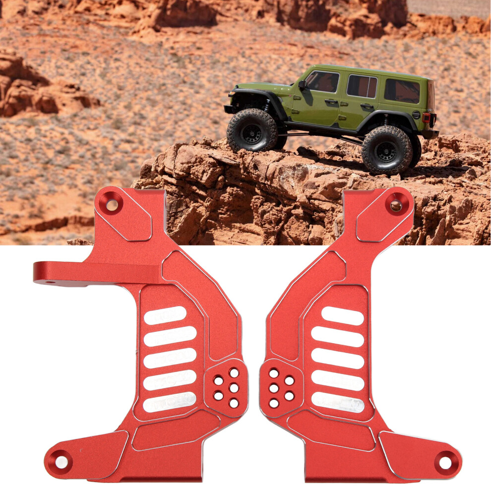 Aluminum Alloy Rc Front Shock Plate For Axial Scx6 1/6 Red 6951357382018