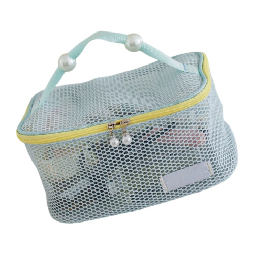 Sac de rangement de maquillage multifonctionnel,-Bleu