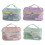 Sac de rangement de maquillage multifonctionnel,-Bleu 2