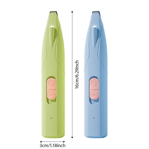 Outil ergonomique de toilettage pour animaux de compagnie,-vert 2