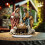 Shatterproof 2D Acrylic Nativity Scene Miniature Figurine 4