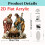 Shatterproof 2D Acrylic Nativity Scene Miniature Figurine 3