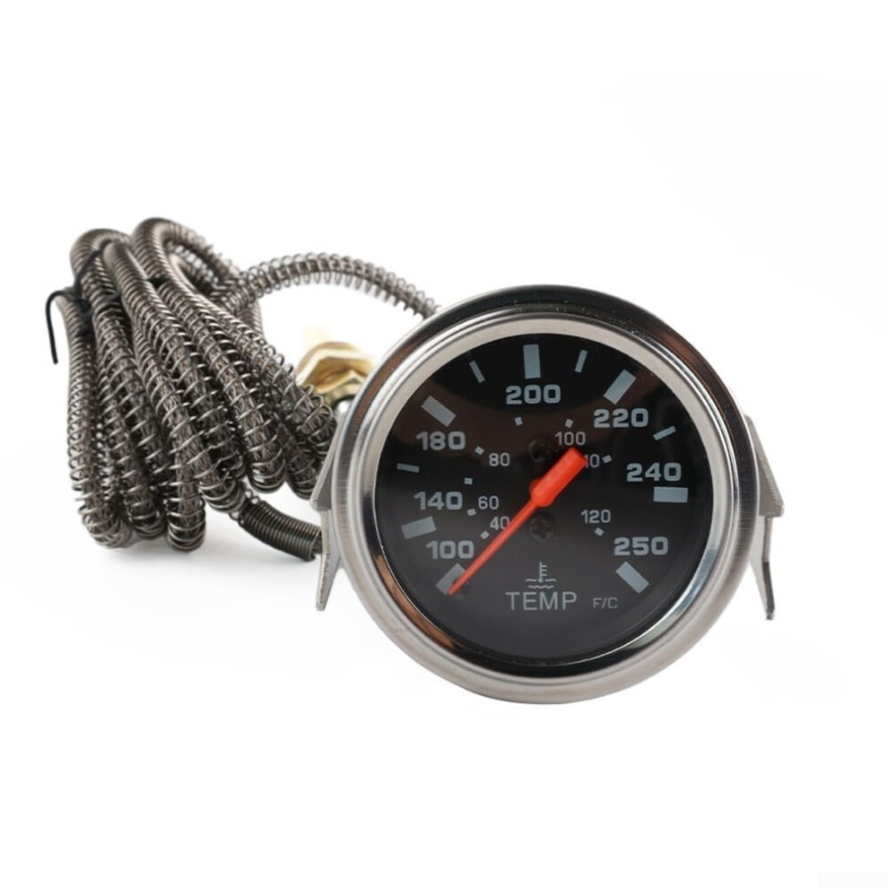 12V Mechanical Water Temperature Instrument 52Mm Gauge With Sensor For Engine Performance Monitoring Automotive Gauge 9067246464172