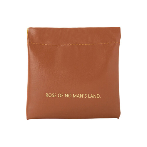 Sealing Water Resistant Makeup Bag With-small Mocha Brown