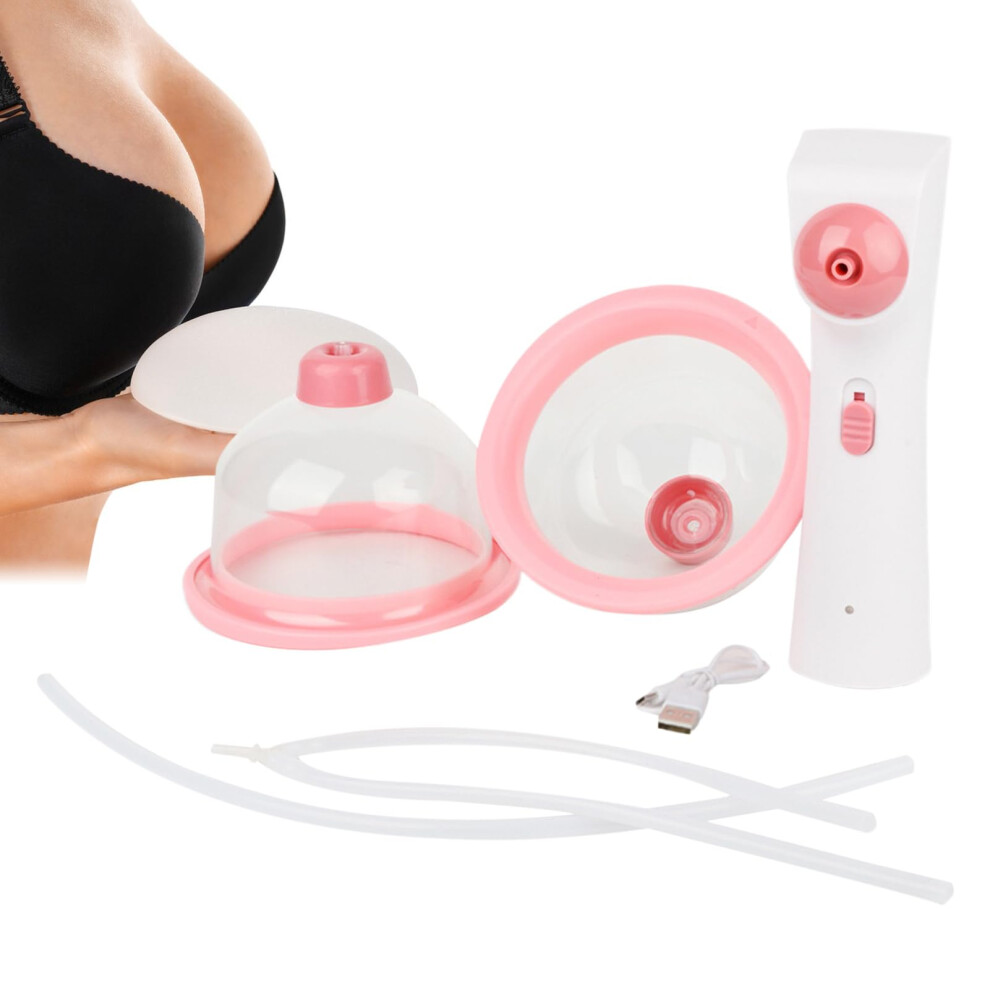 Breast Enlargement Machine Rechargeable Chest Massage Pump Electric Chest Firming Device For Women