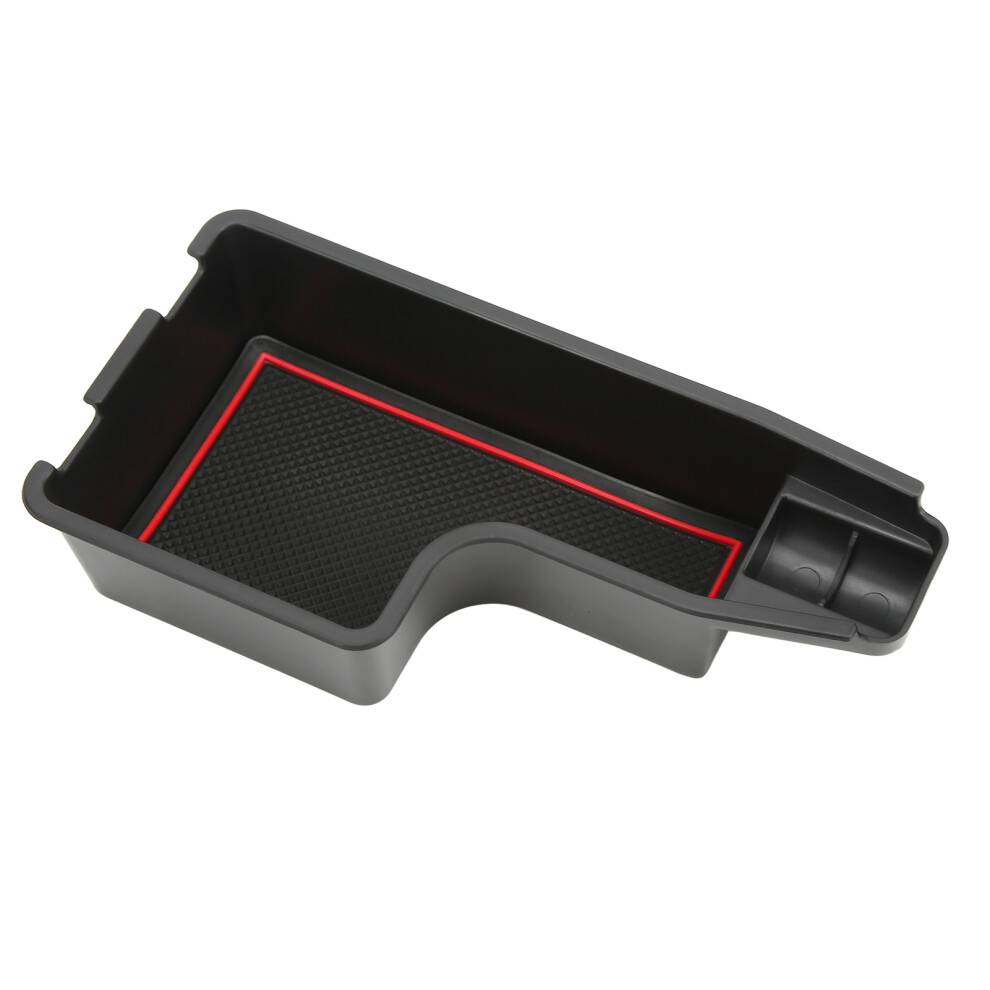 Raize 2019+ Center Console Organizer With Trim And Rubber Liner Red 8751357382937