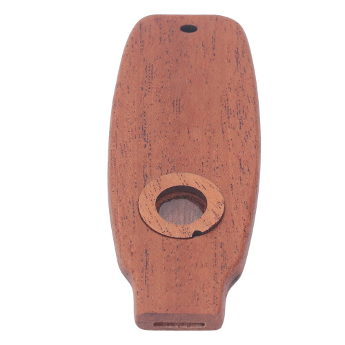 Kazoos Flöte Kompakt Tragbar Mahagoni 2