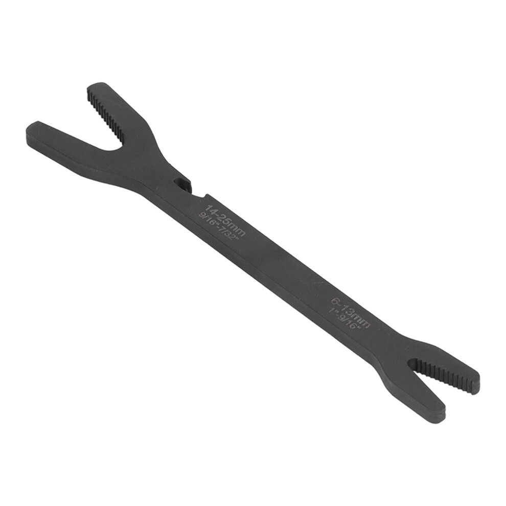 C45 Steel Wrench Spanner Double Head 6-25Mm Hand Tool Black 8461357383567