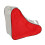 A Telaio In Rete Triangolare Skate Rosso 1