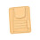 Auto-Sonnenschutz, Ticket-Clip, Brillenclip,-Braun 6