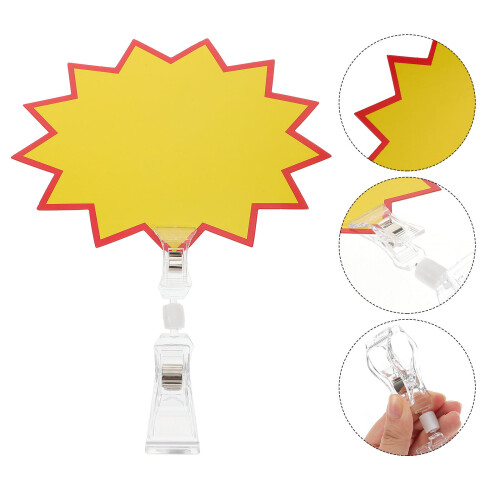 Set Cartellini con Clip per e Offerte in 1