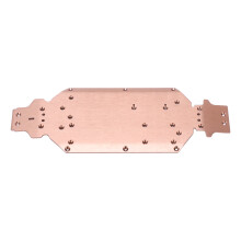 RC Car Metal Chassis Aluminum Alloy for WLtoys 1/14 144001/144002/144010