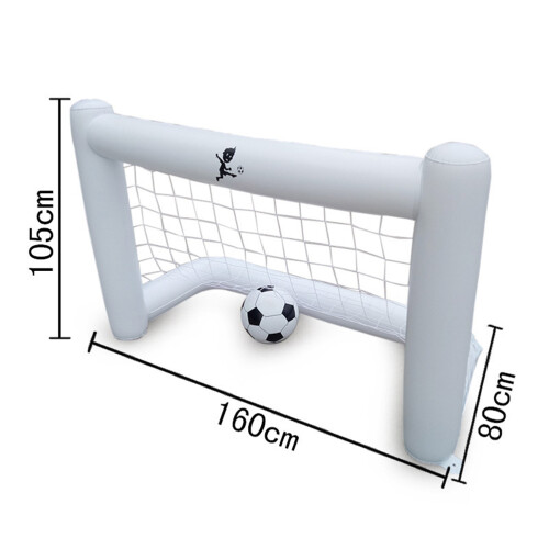 De Futebol Inflável 160Cm Com Rede E Bola Branca 2