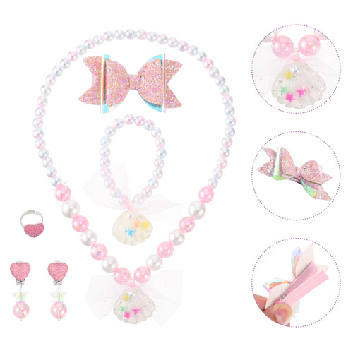 6 Unidades/ De Pulseira, Colar E Infantil Decorativo 2