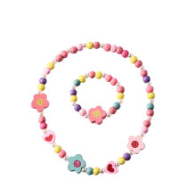 Conjunto De Infantil Com Pulseira E Colar De