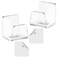 Set Of 2 Acrylic Sponge Holders for Kitchen Sink Easy