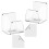 Set Of 2 Acrylic Sponge Holders for Kitchen Sink Easy 1