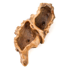 Stylish Tree Root Resin Planter Statue Ornaments Sculpture-Ecru