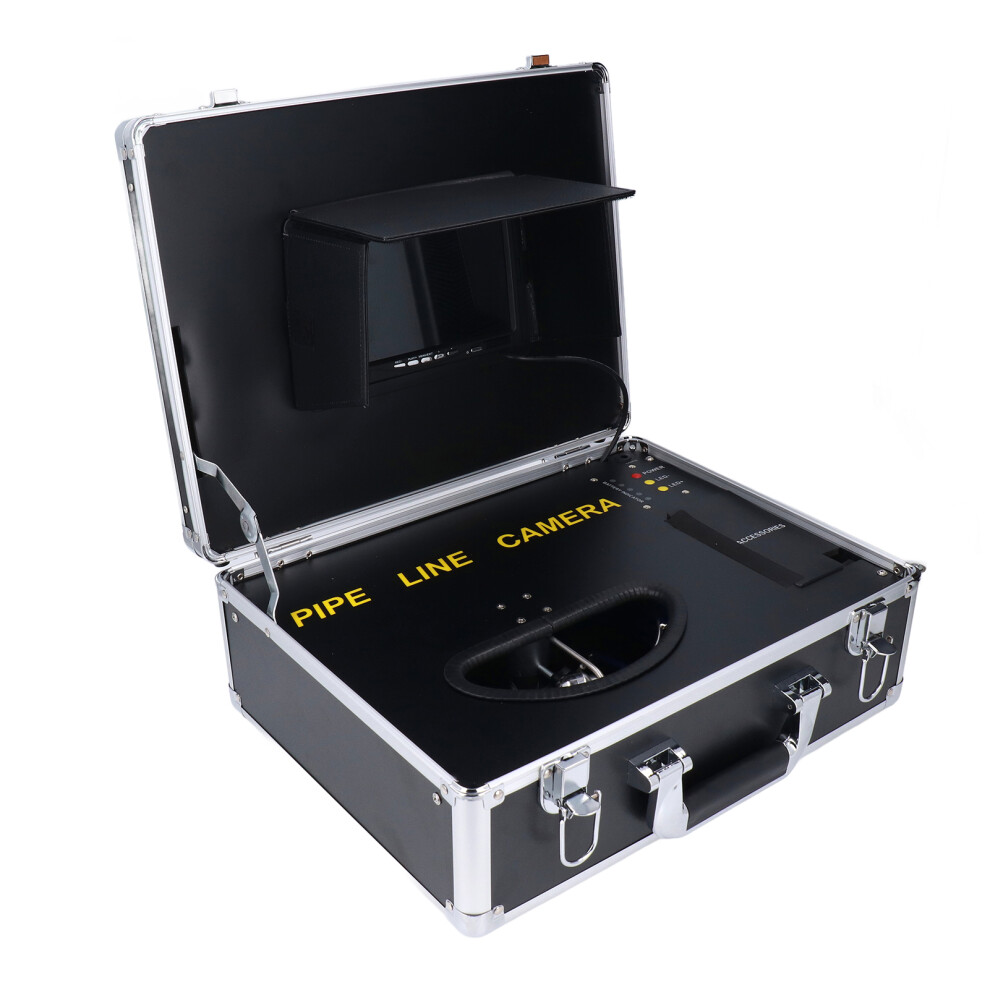 7-Inch HD Sewer Inspection Camera with 12 LEDs, 20m/65.6ft Length-image-OPC-PMP8MJH-NEW