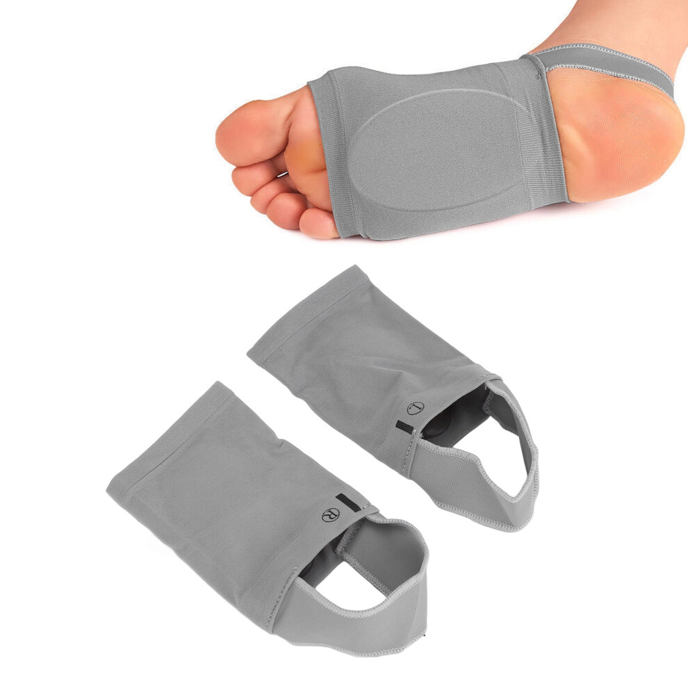 Breathable Arch Support Sleeves with Silicone Pads for Impact Absorption