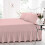 (OLIVE, SUPER KING) Extra Deep Fitted Valance Sheet Bed Sheets Single Double King Super King Size 4