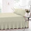 (OLIVE, SUPER KING) Extra Deep Fitted Valance Sheet Bed Sheets Single Double King Super King Size 5