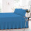(OLIVE, SUPER KING) Extra Deep Fitted Valance Sheet Bed Sheets Single Double King Super King Size 8