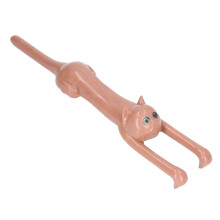 Katzenförmiger Hand-Held Rückenkratzer & Massagegerät für Senioren, Kunststoff