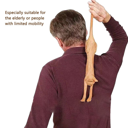 katzenförmiger manueller Rückenkratzer Handmassage 2