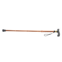 Seniors Adjustable 4-Section Aluminium Alloy Walking Cane with Non-Slip Tip
