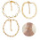 3 Pezzi Cavigliere Con Paillettes E , 8