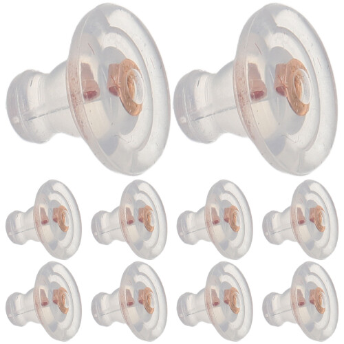 10 Pezzi Supporti Trasparenti In Silicone Per A