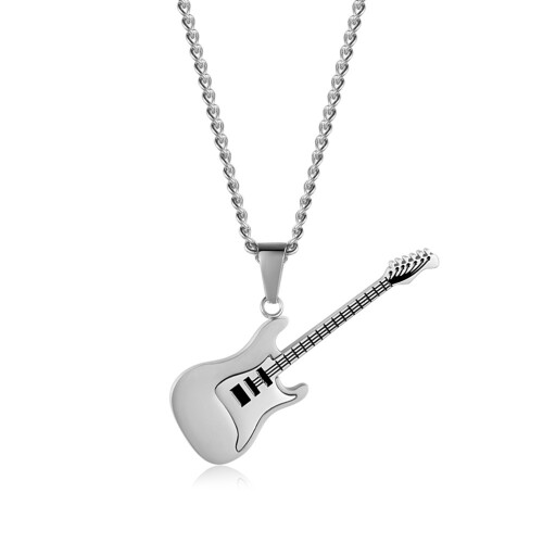 Collana Con Ciondolo Chitarra Elettrica In 2