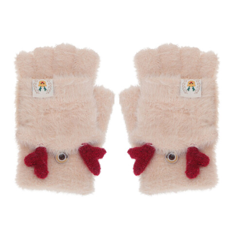 Un Paio In Pile Per Con (Beige)